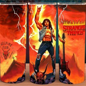 Stranger Things Eddie Munson Tumbler 20oz
